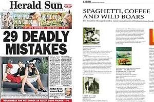 Herald Sun feature cover
